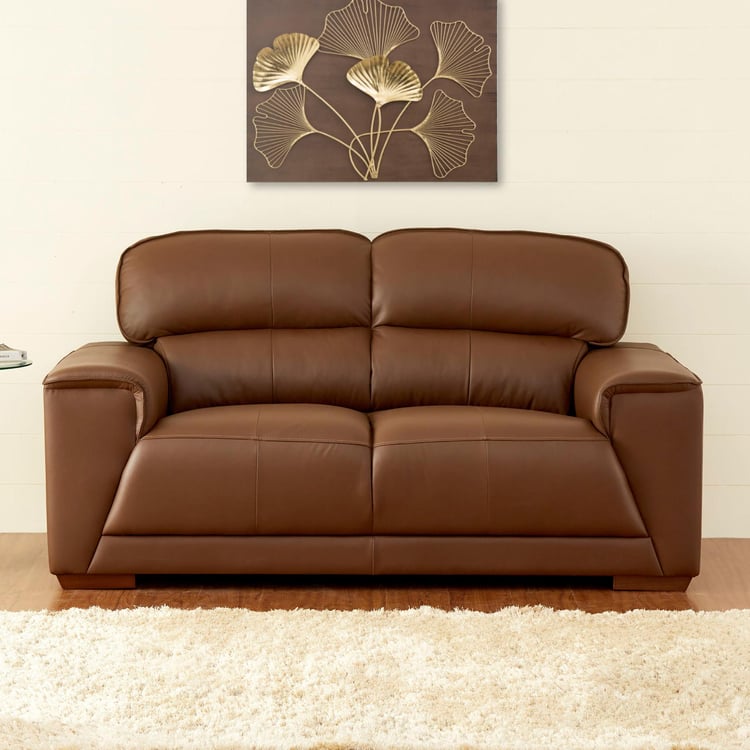 2-seater leather sofa – CM Home Decor Aluva