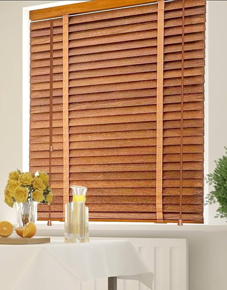 Basswood wooden window blinds – CM Home Decor Aluva